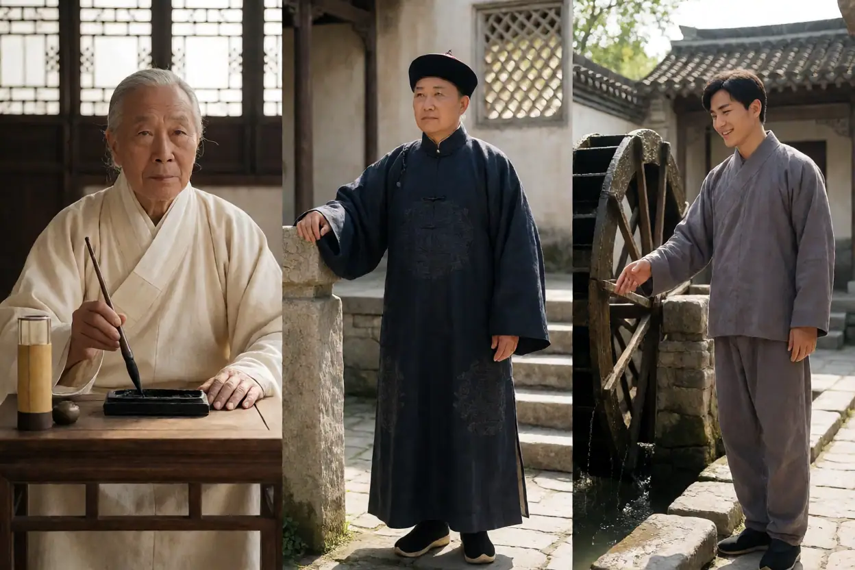 龚氏人物与迁徙记忆:从文人画家到地方贤达:文化场景示意