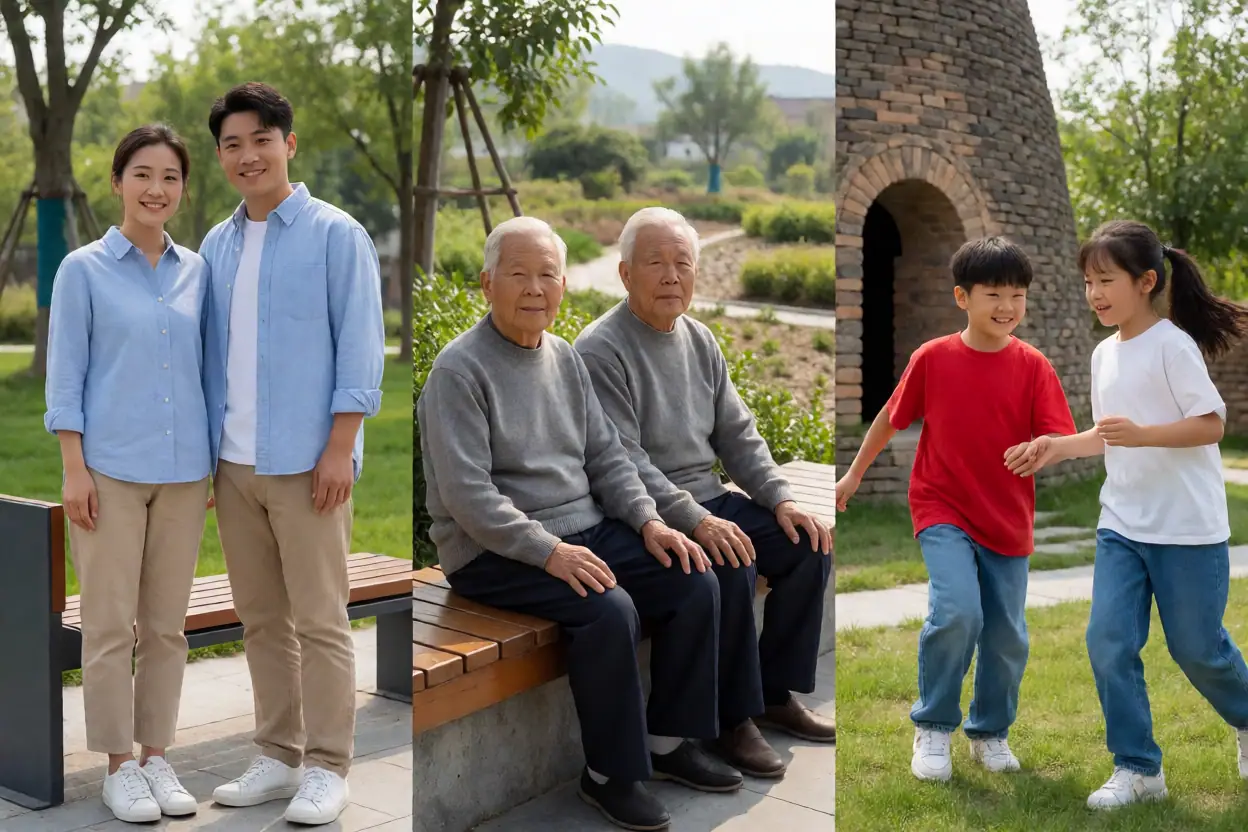 从荒坑到游园:朱曲镇山字村的乡土更新记:文化场景配图