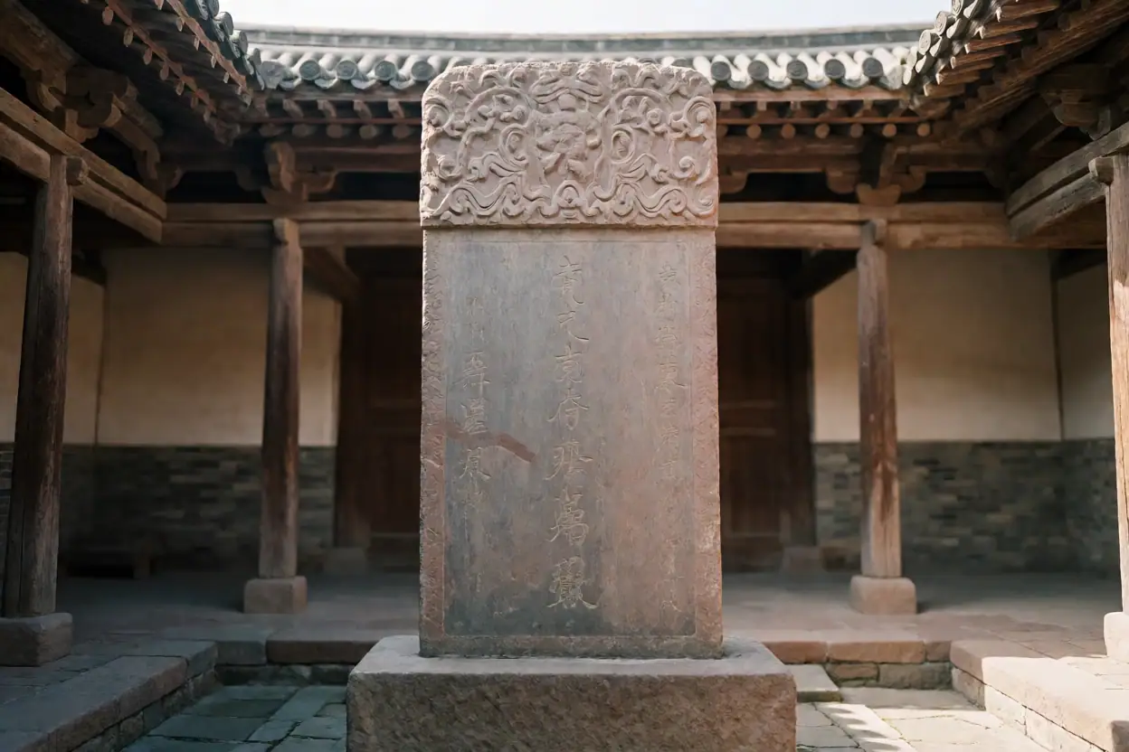 东莞黎氏祠堂碑:碑文所见的宗祠营建线索:文化场景示意