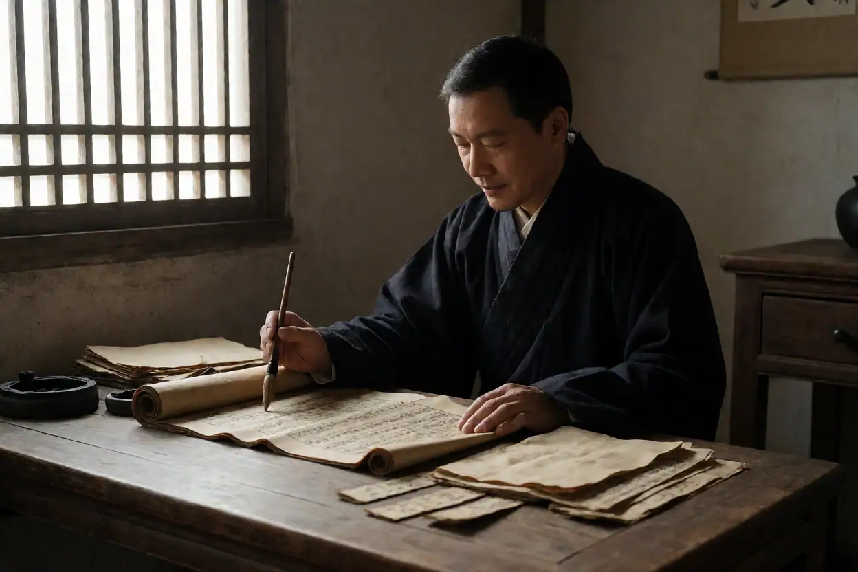 福建薛氏字辈整理:从地域线索到家族世系辨析:文化场景示意