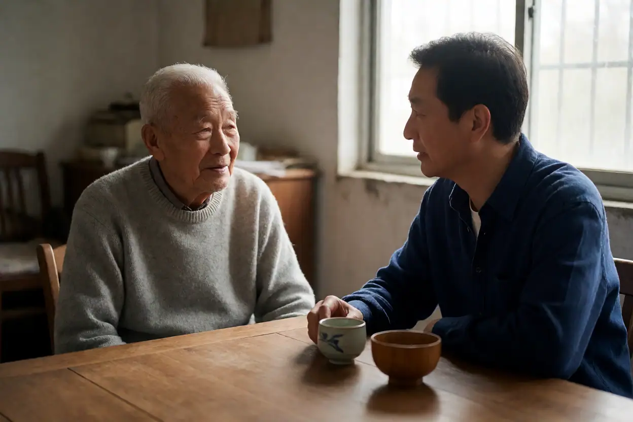 尉姓两读与源流辨析:从字音到家谱线索:文化场景配图