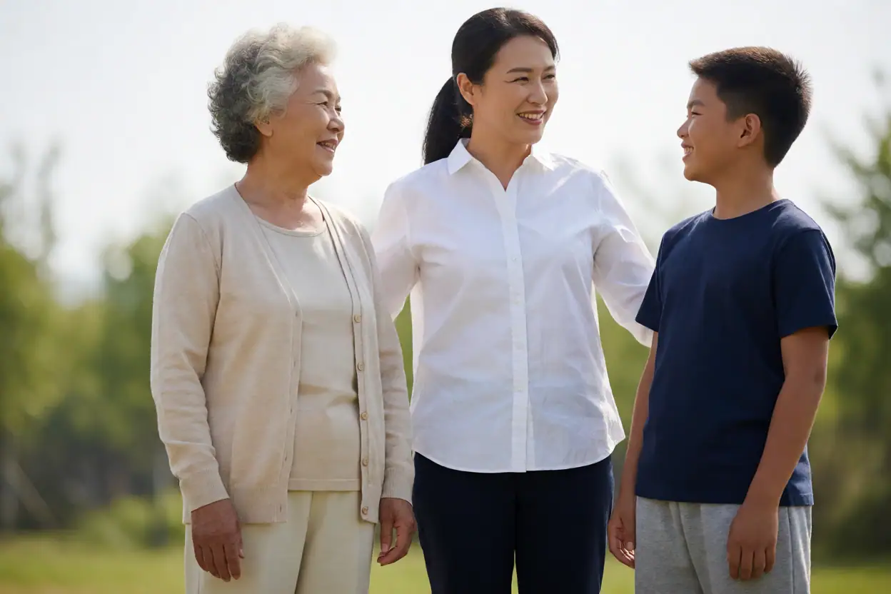 从“国栋国梁国才”看三胞胎取名的家族寄托:文化场景配图