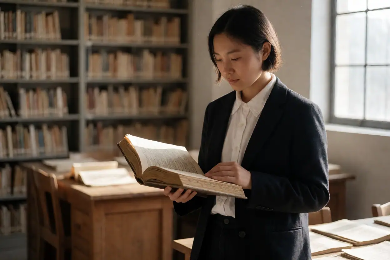 个姓资料考:从字形线索到家族谱系辨析:文化场景示意