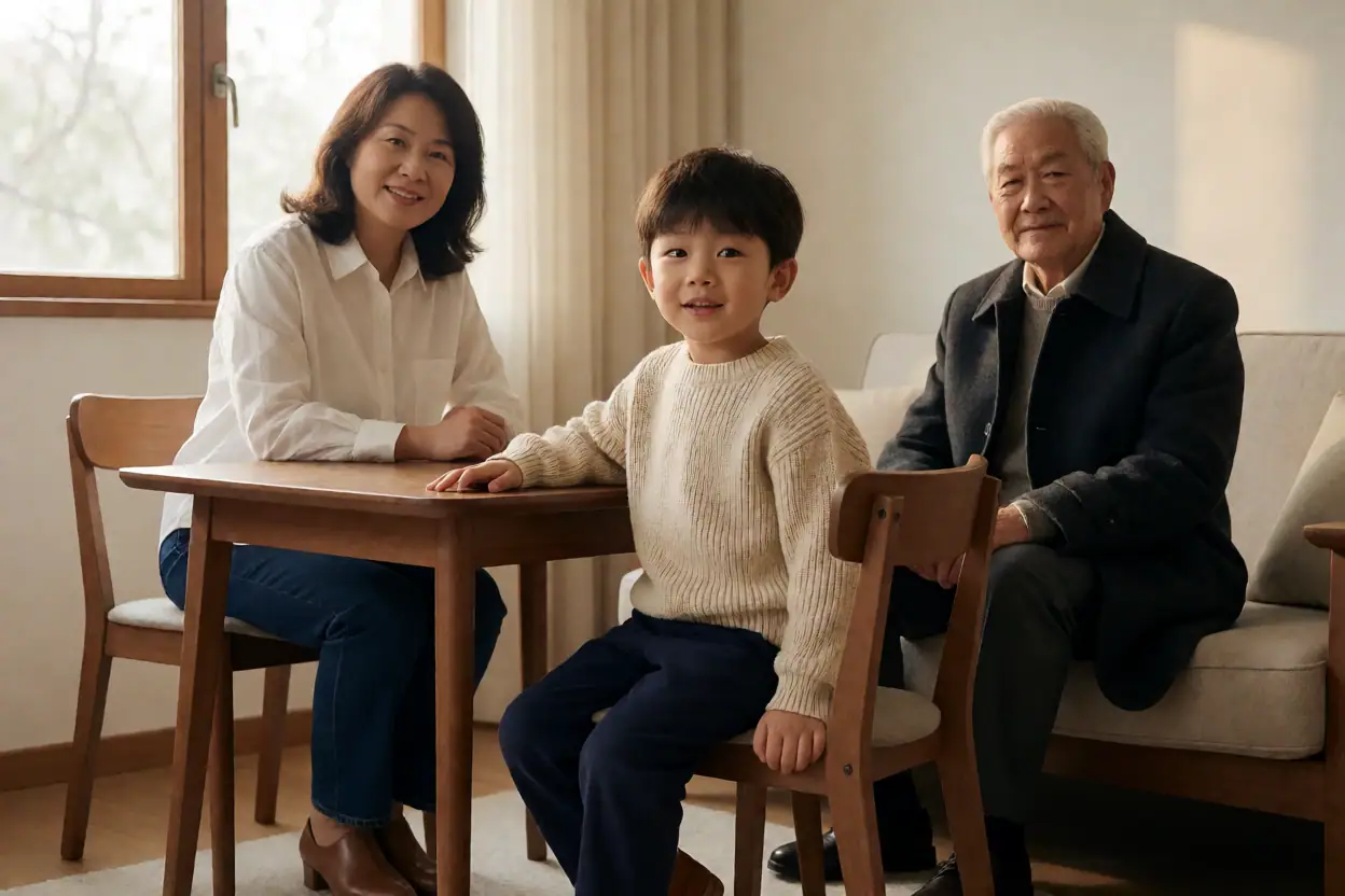 闻姓男孩取名:名字与家族线索如何兼顾:文化场景配图