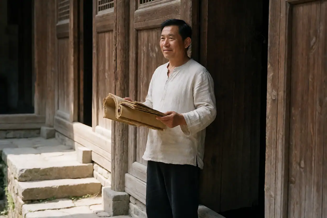 桐乡木姓寻踪:村落记忆与历史线索:文化场景示意