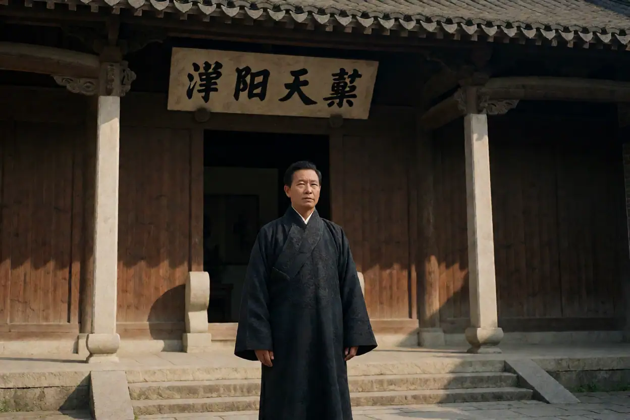 阳新白沙璩氏宗祠与黎阳传说的地方记忆:文化场景示意