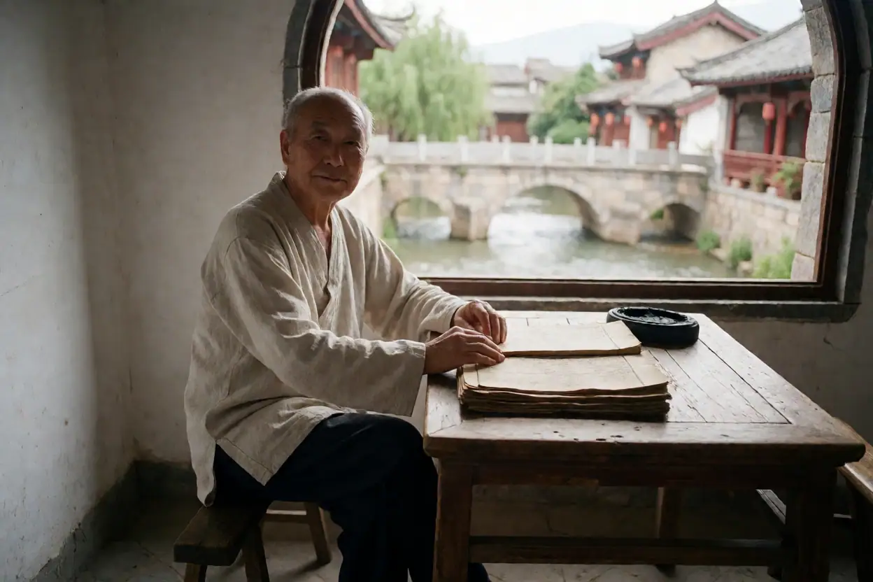 丽江古城与木姓记忆:从城市叙事到家族考证:文化场景示意