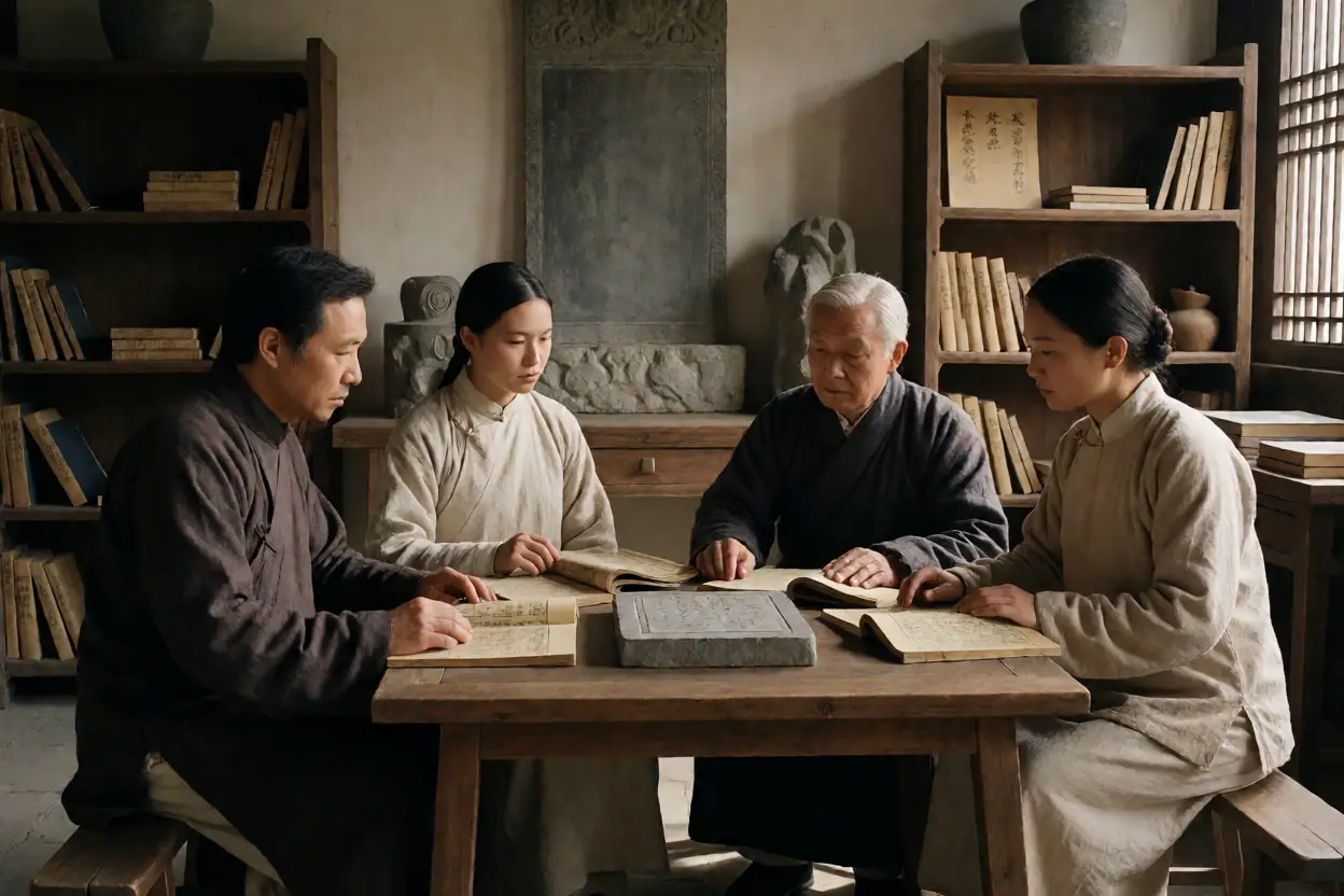 武威杨姓流源:从姓氏谱系到地方寻根:文化场景示意
