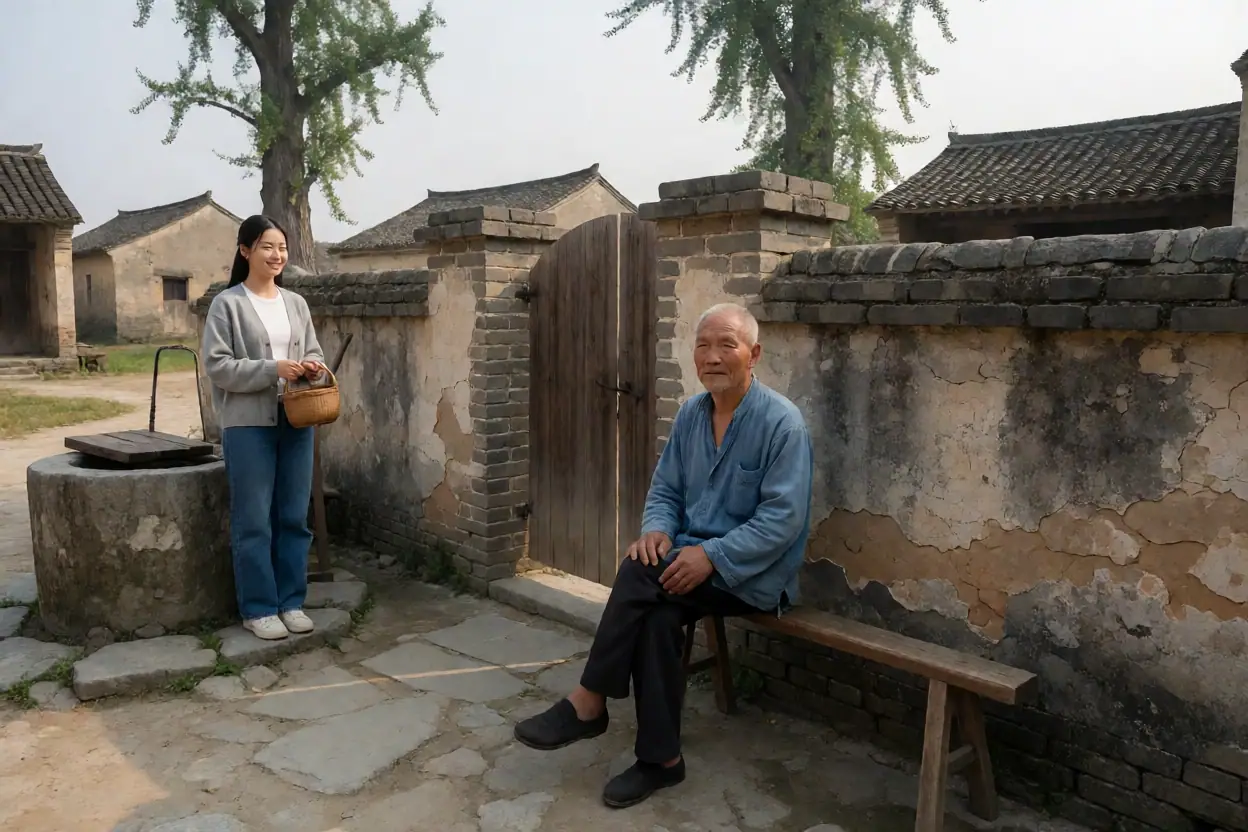 稽东尉氏宗祠:一座乡土祠堂的建筑记录与寻根线索:文化场景示意