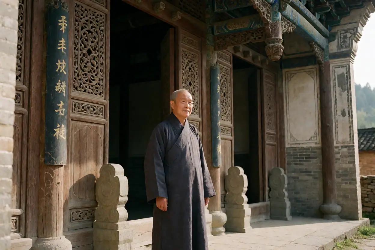 稽东尉氏宗祠:一座乡土祠堂的建筑记录与寻根线索:文化场景示意