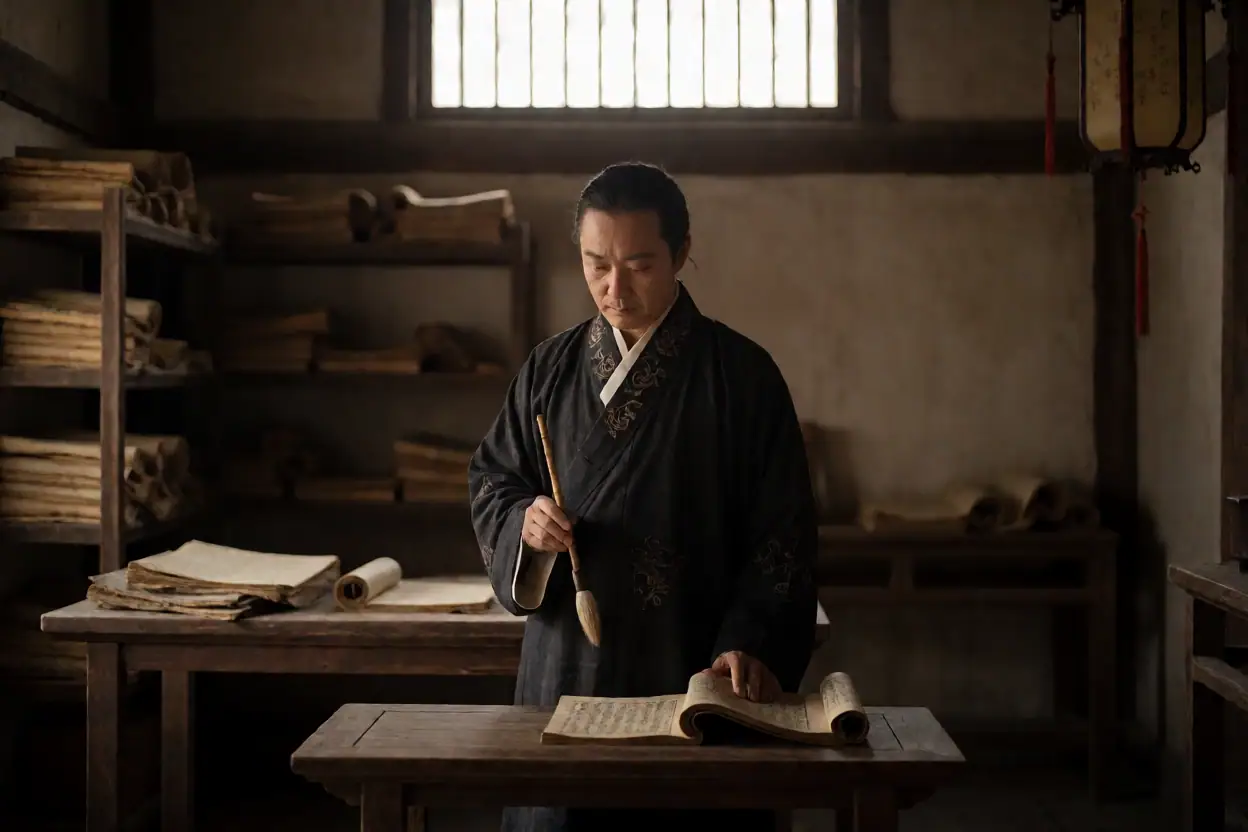 秦陇隗氏人物考:从隗嚣到家族寻根:文化场景示意