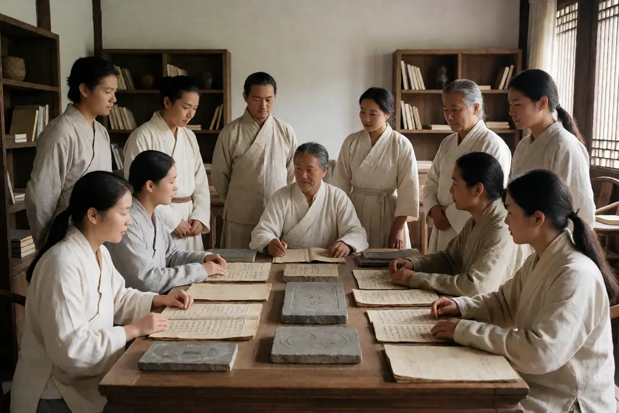 从庞统事迹到庞氏家族寻根的文献路径:文化场景示意