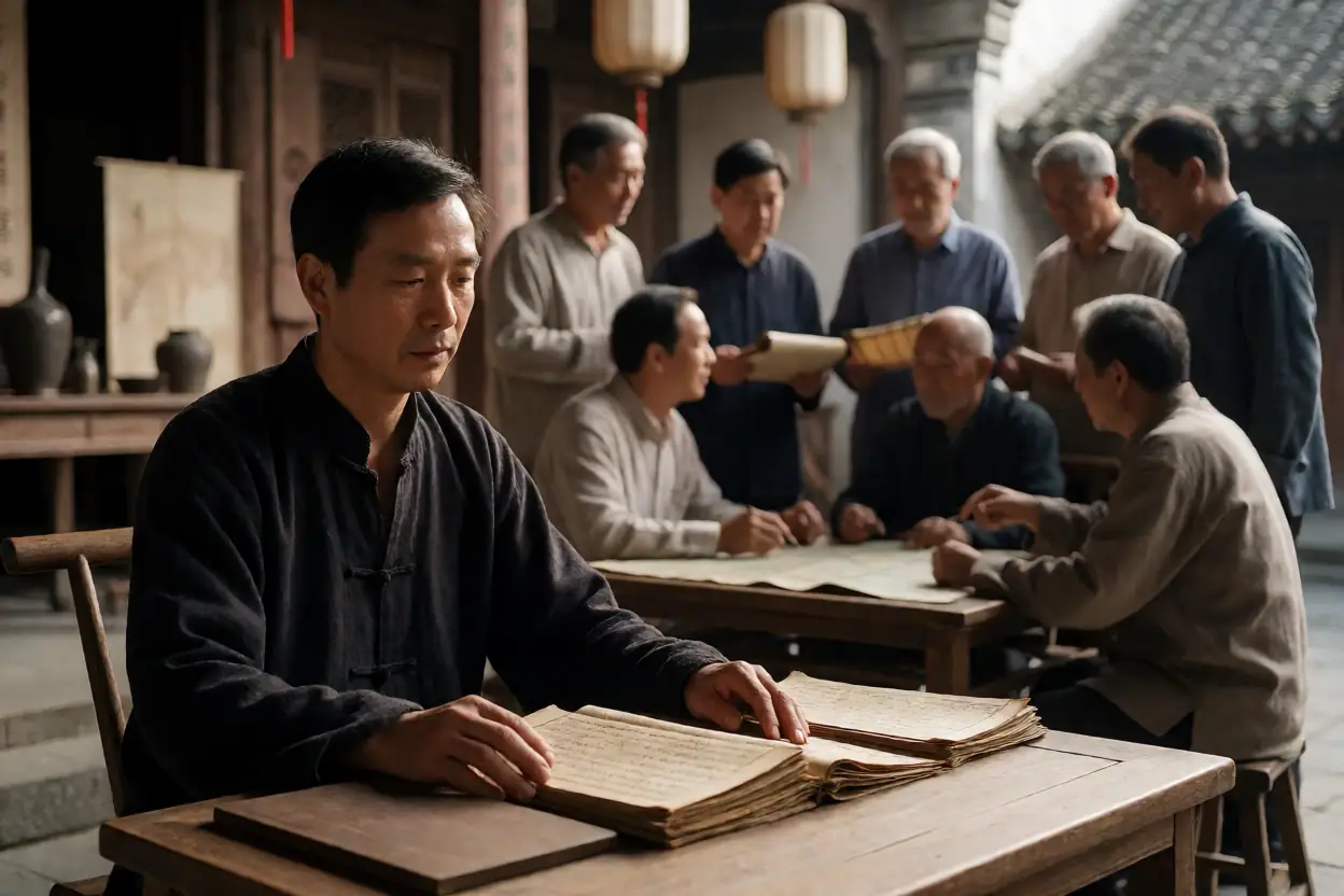 无棣从氏续谱联谱活动与跨地域寻根线索:文化场景示意